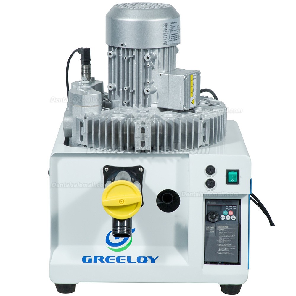 Greeloy GS-03F Mobile Dental Suction Unit Porable Dental Vacuum Pump Low Noise 1500L/min
